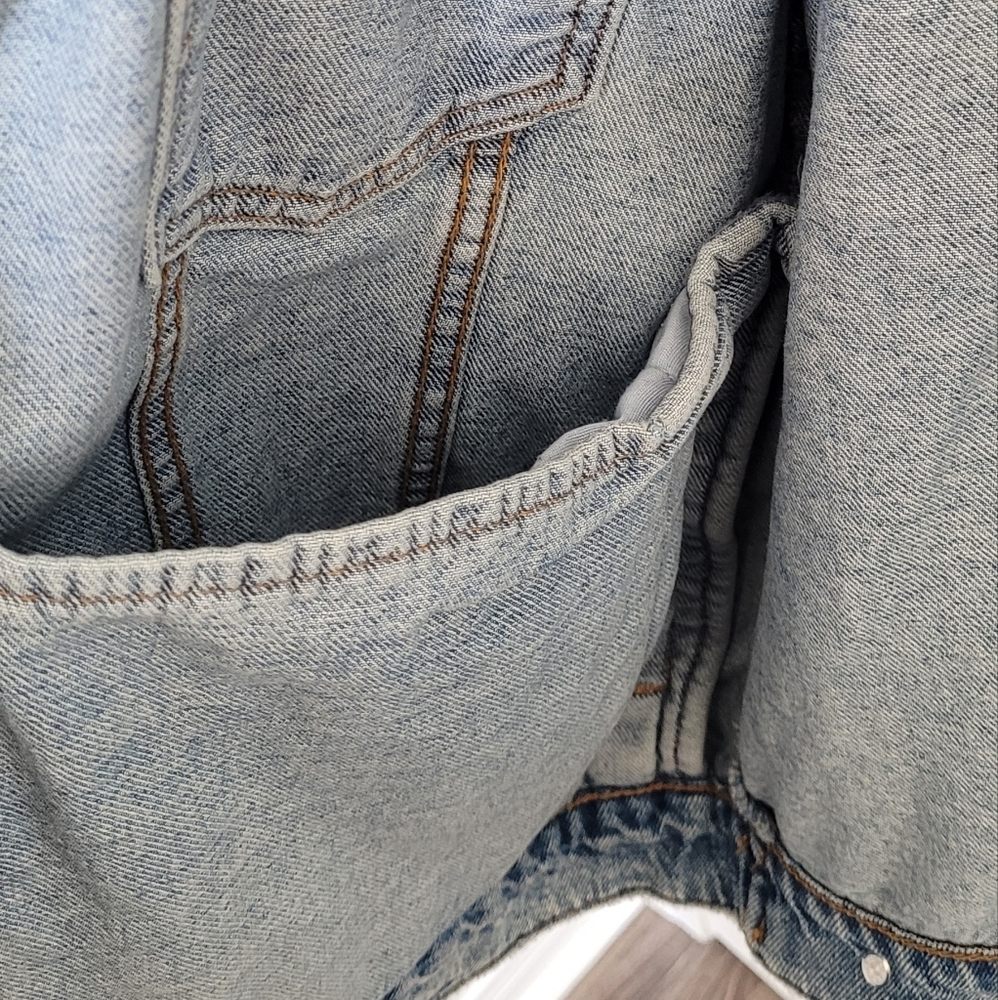 TOPMAN Oversized Denim Jacket - Picture 4 of 12